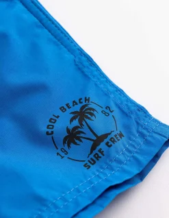 Badehose - einfarbig - blau