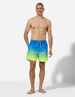 Badehose - einfarbig - gelb