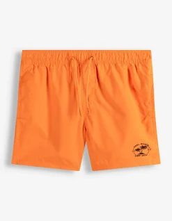 Badehose - einfarbig - orange