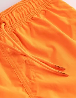 Badehose - einfarbig - orange