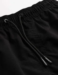 Badehose - einfarbig - schwarz