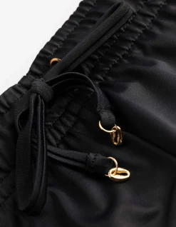 Badehose - Elastischer Bund - schwarz