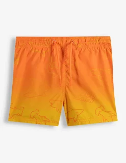 Badehose - Farbnuancen - orange