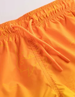 Badehose - Farbnuancen - orange