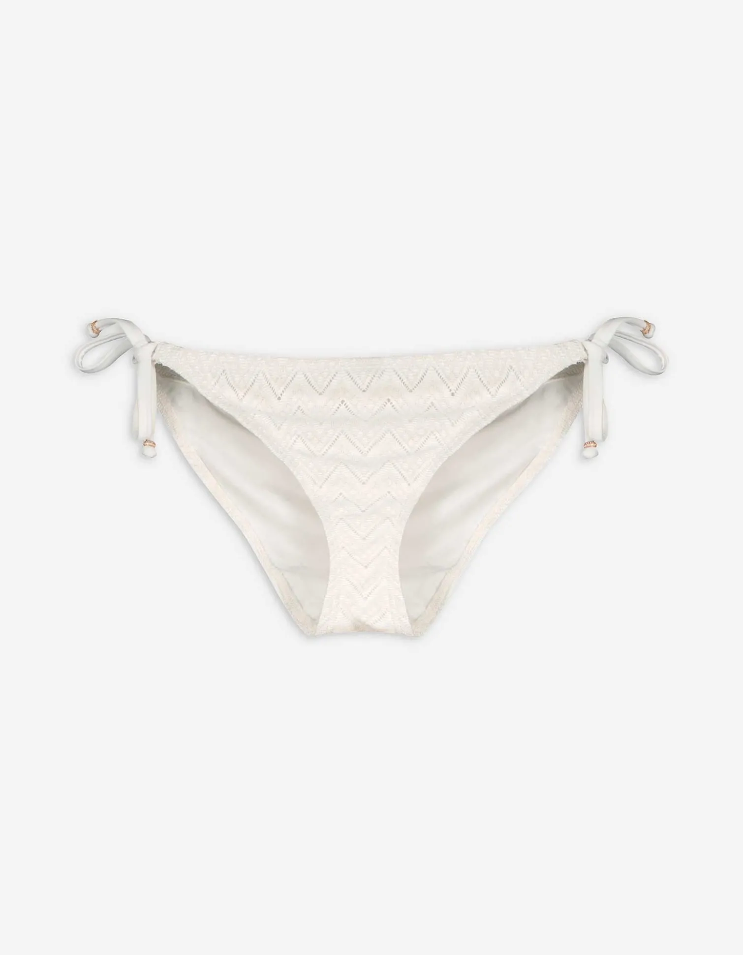 Badehose - Lurex - weiß