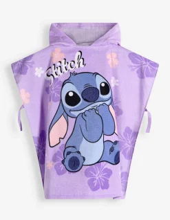 Badeponcho - Lilo & Stitch - lila