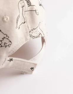 Basecap - Allover-Print - beige