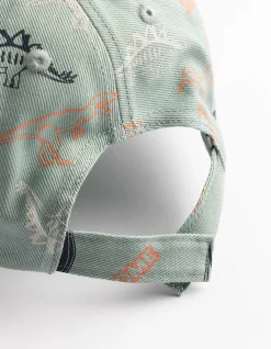 Basecap - Allover-Print - grün