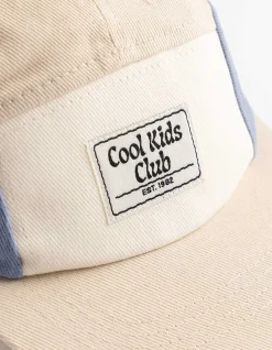 Basecap - Color-Blocking - beige