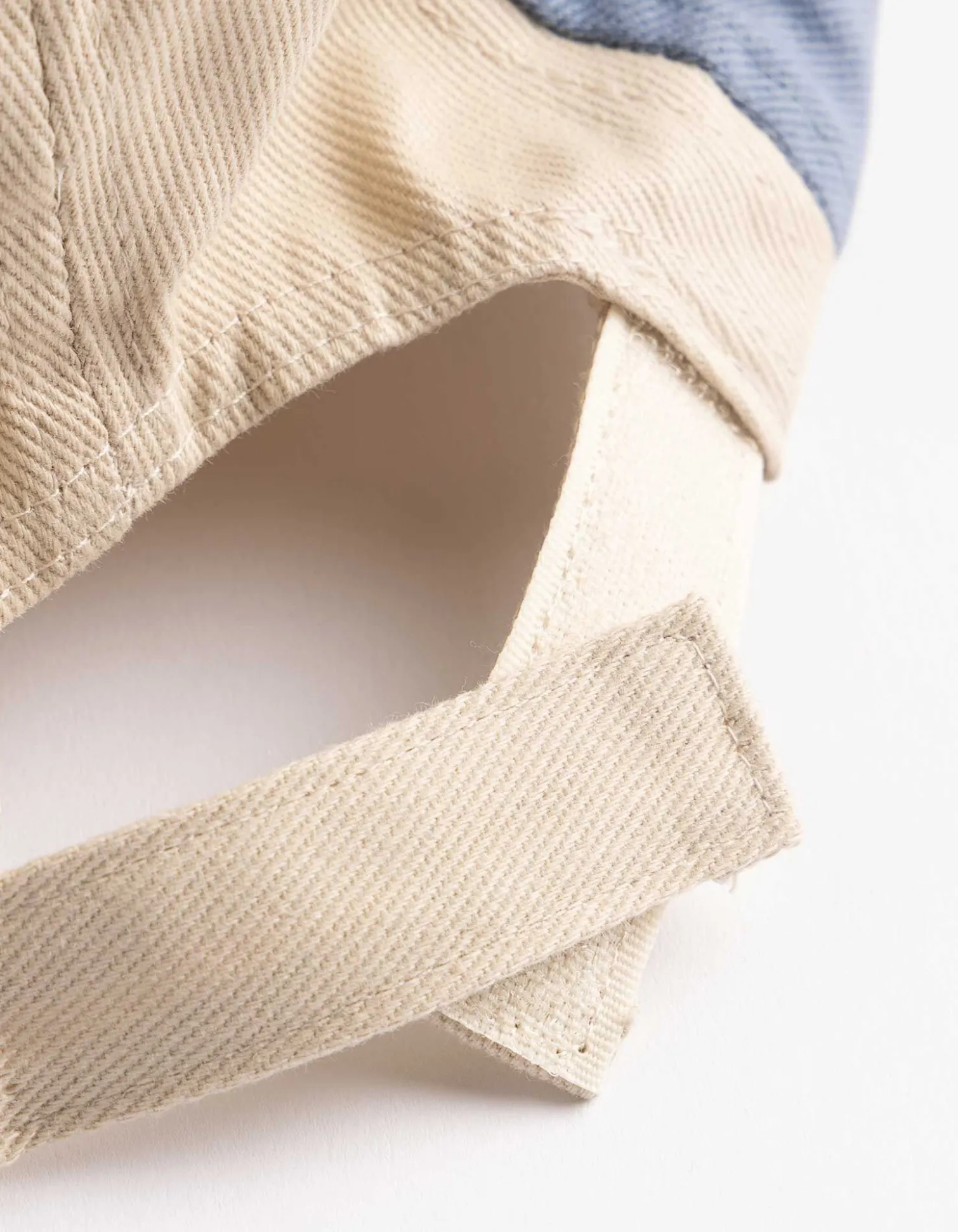 Basecap - Color-Blocking - beige