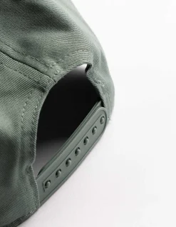 Basecap - Kunstleder - dunkelgrün