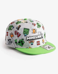 Basecap - Minecraft - hellgrau