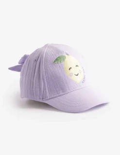 Basecap - Schleifenapplikation - lila