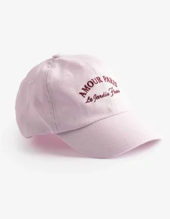 Basecap - Schriftzug - lila