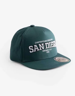 Basecap - Stickereien - türkis