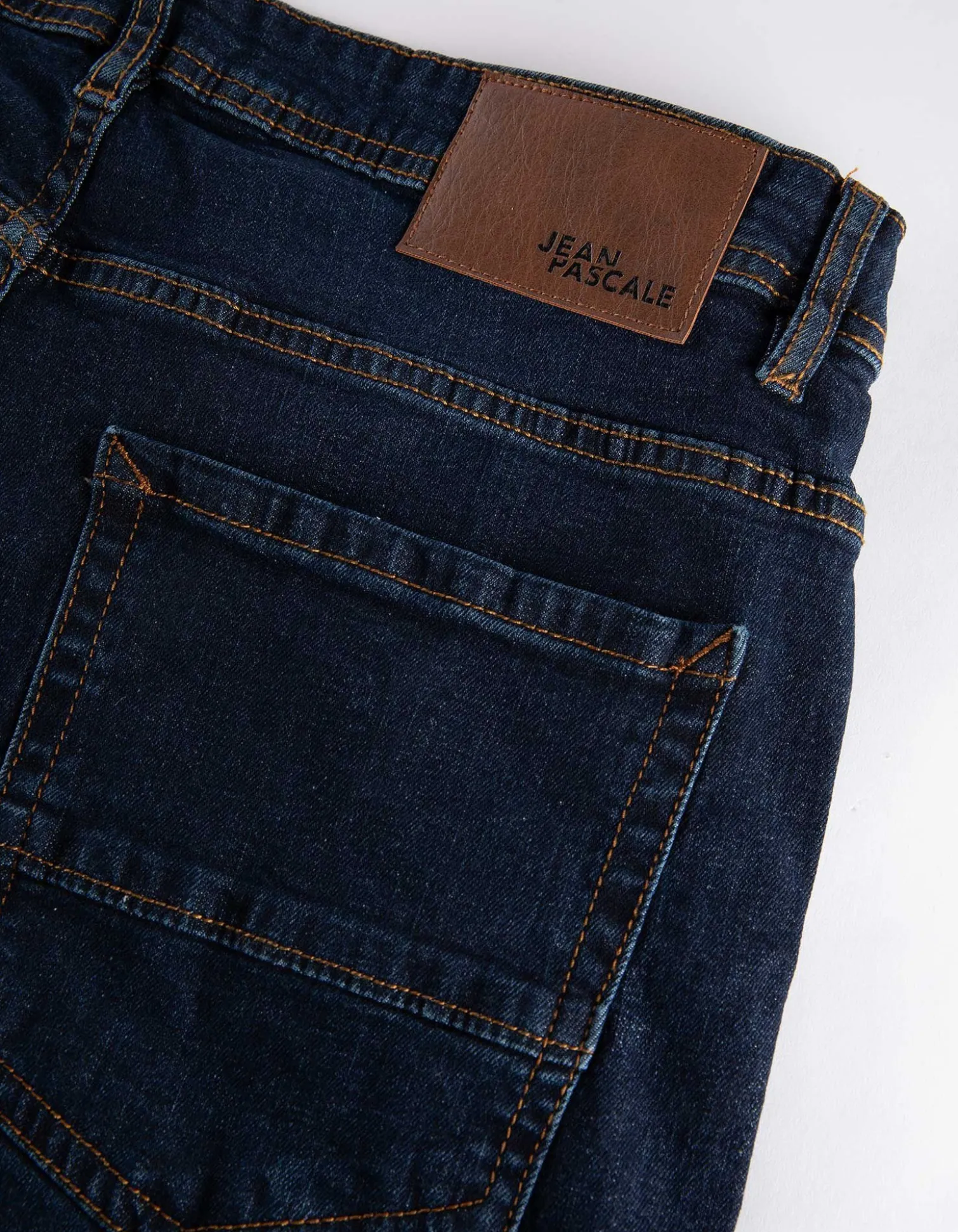 Basic Jeans - Straight Fit - dunkelblau