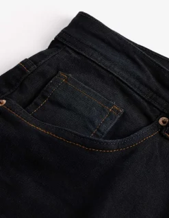 Basic Jeans - Straight Fit - dunkelblau