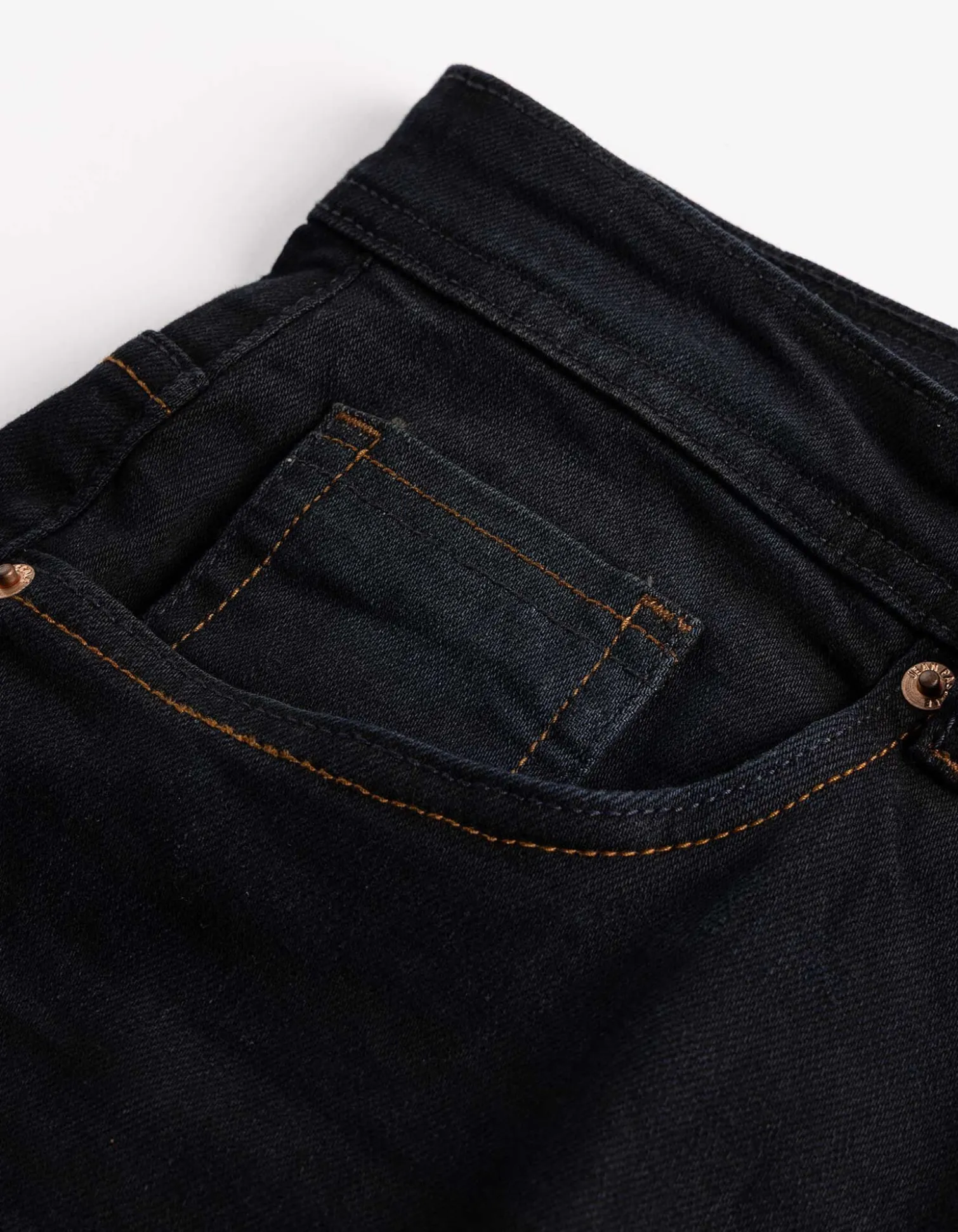 Basic Jeans - Straight Fit - dunkelblau