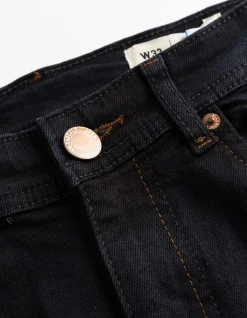 Basic Jeans - Straight Fit - dunkelblau