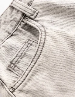 Bermuda - Relaxed Fit - grau
