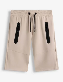 Bermuda - Relaxed Fit - hellgrau