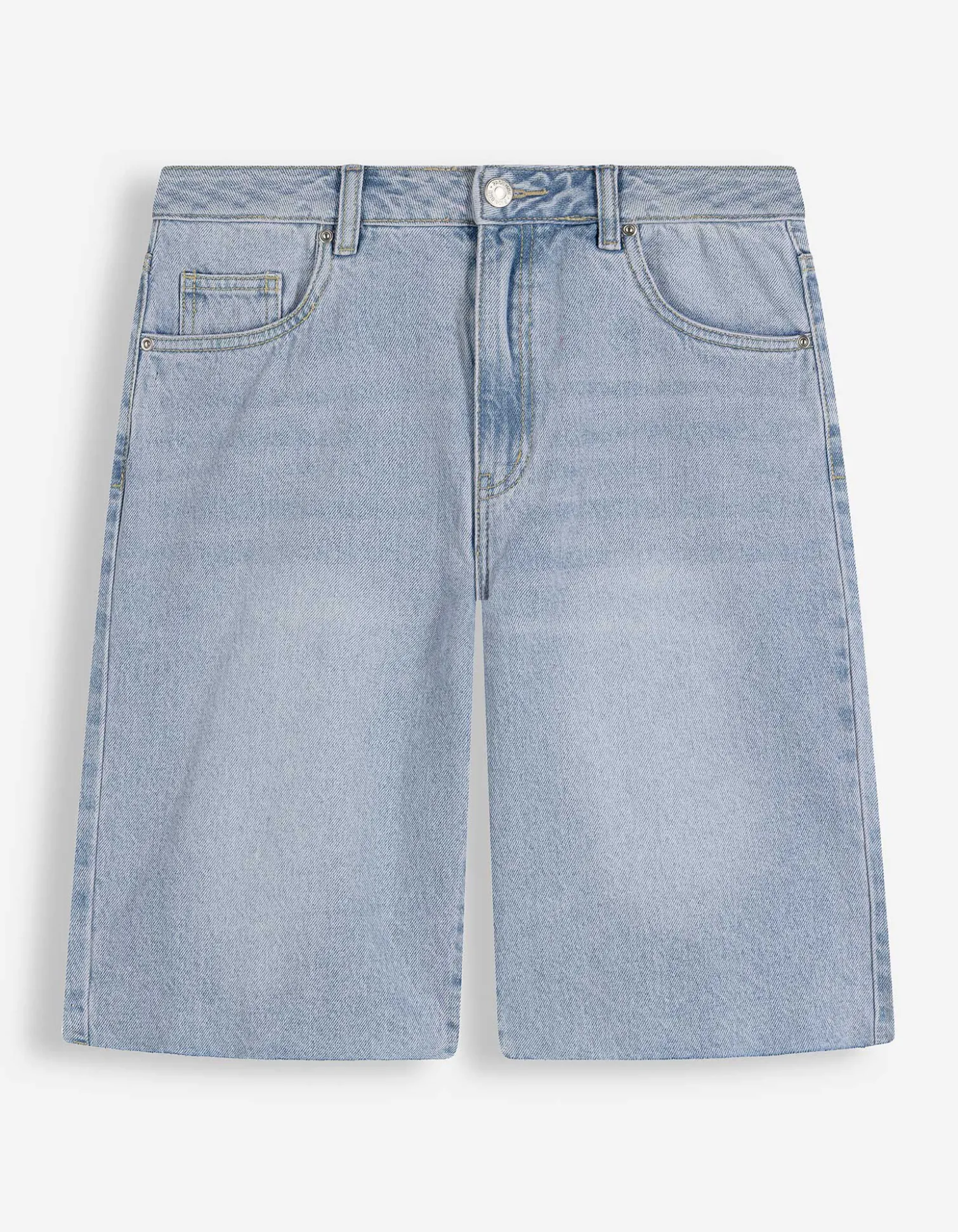 Bermuda - Relaxed Fit - hellblau