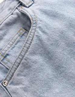 Bermuda - Relaxed Fit - hellblau