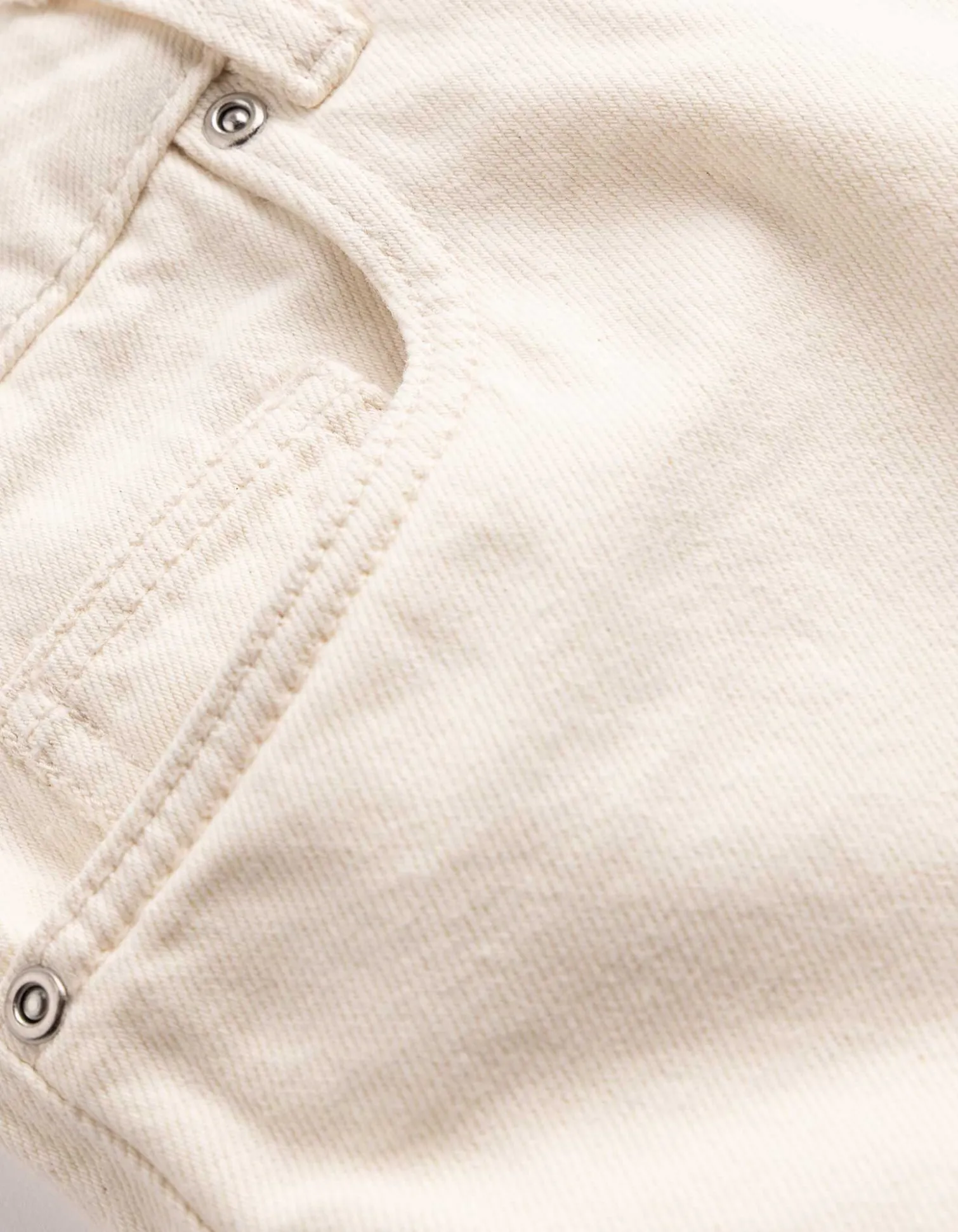 Bermuda - Relaxed Fit - weiß