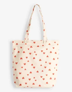 Beuteltasche - Herzen - rot