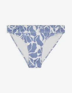 Bikinislip - Allover-Print - blau