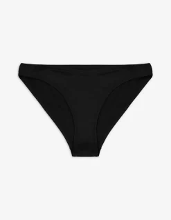 Bikinislip - einfarbig - schwarz