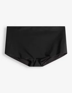 Bikinislip - einfarbig - schwarz