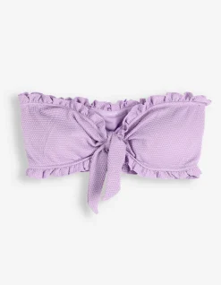 Bikinitop - Strukturiertes Material - Pink