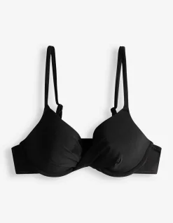 Bikinitop - Verstellbare Träger - schwarz