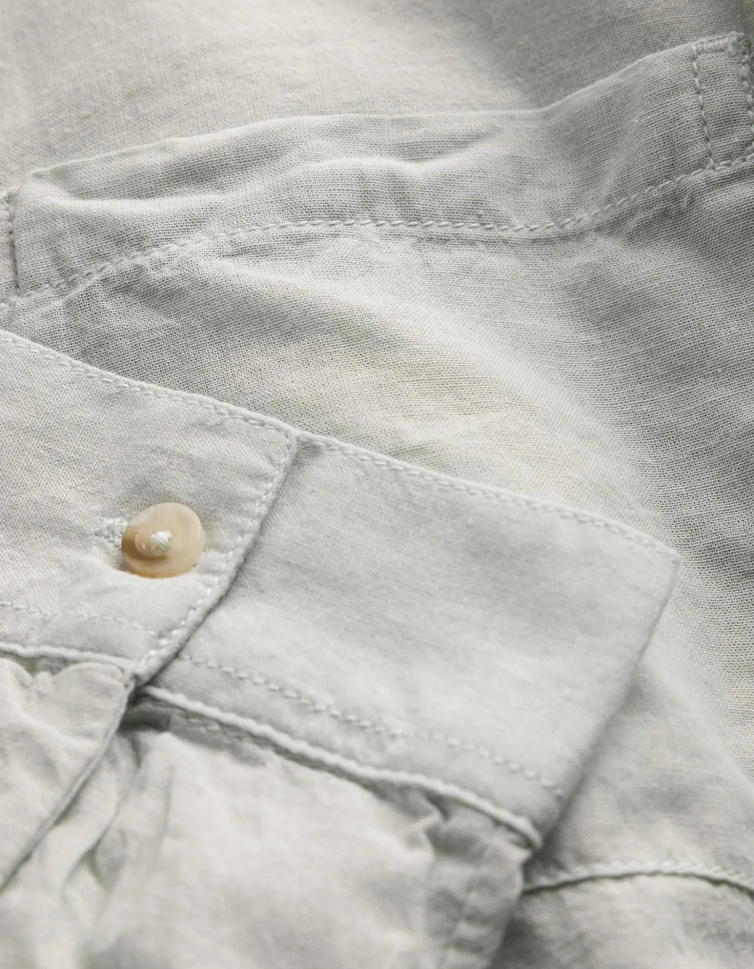 Bluse - Brusttasche - grün
