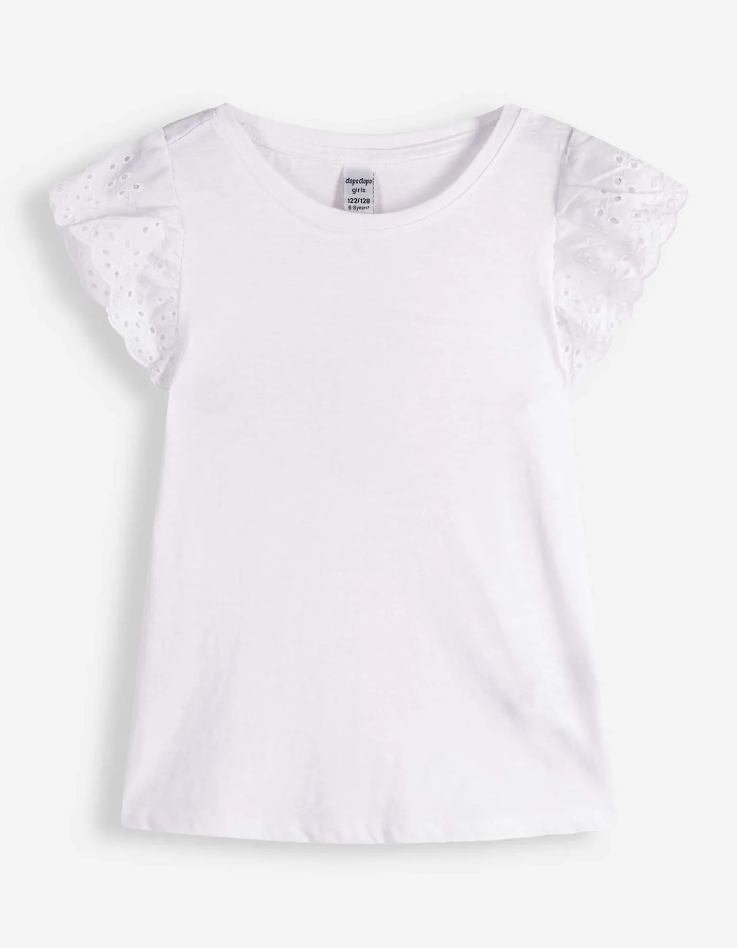 Bluse - einfarbig - weiß