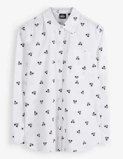 Bluse - Mickey Mouse - weiß