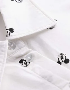 Bluse - Mickey Mouse - weiß