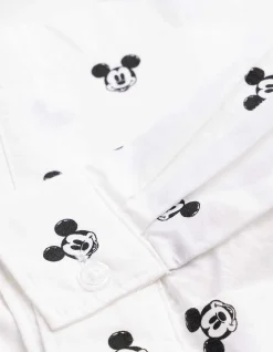 Bluse - Mickey Mouse - weiß