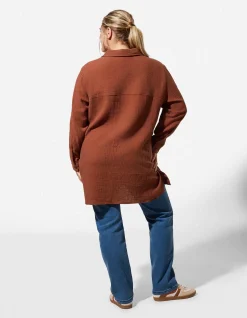 Bluse - Musselin - dunkelrot