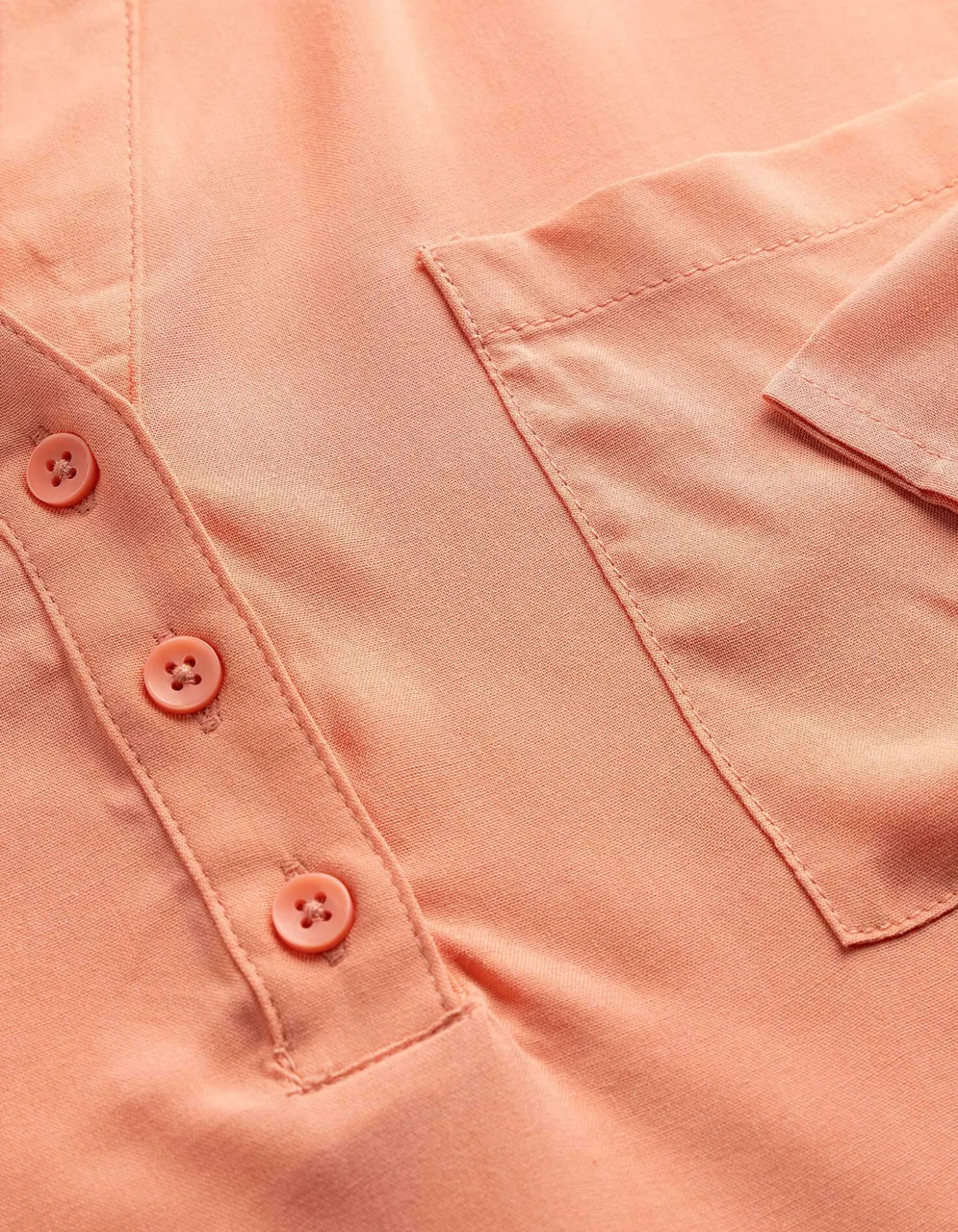 Bluse - Viskose - orange