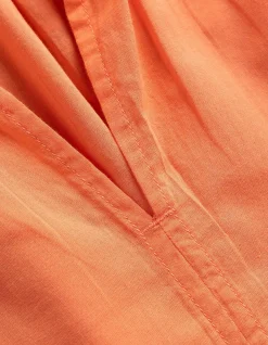 Blusenshirt - einfarbig - hellrot