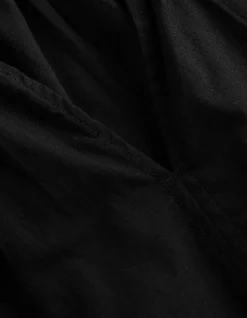 Blusenshirt - einfarbig - schwarz