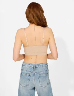 Bustier - überwiegend nahtlos - rosa