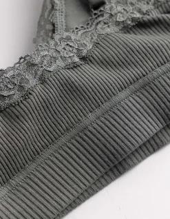 Bustier - Bügellos - dunkelgrün