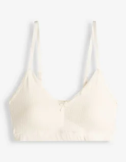 Bustier - Pointelle - hellgelb