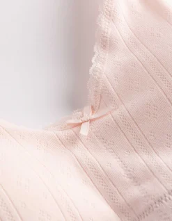 Bustier - Pointelle - rosa