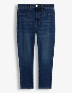 Caprihose - Skinny Fit - dunkelblau