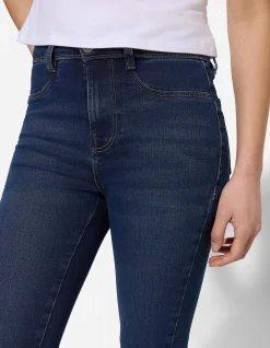 Caprihose - Skinny Fit - dunkelblau