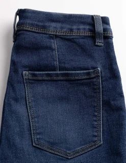 Caprihose - Skinny Fit - dunkelblau